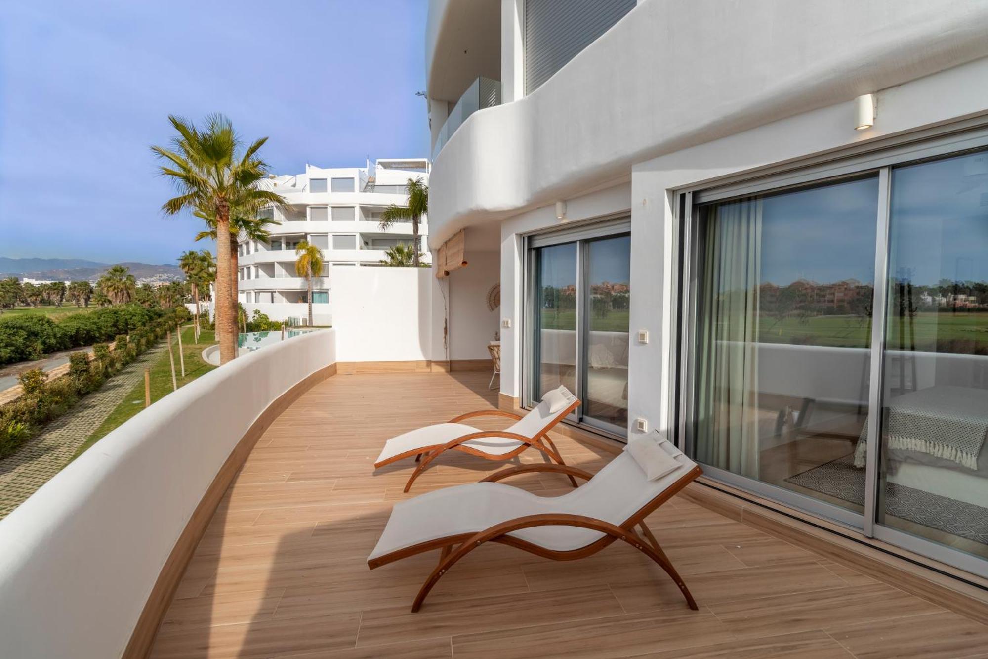Rentitspain Apartamento Serena Terraza Con Vista A Golf Motril Exterior foto