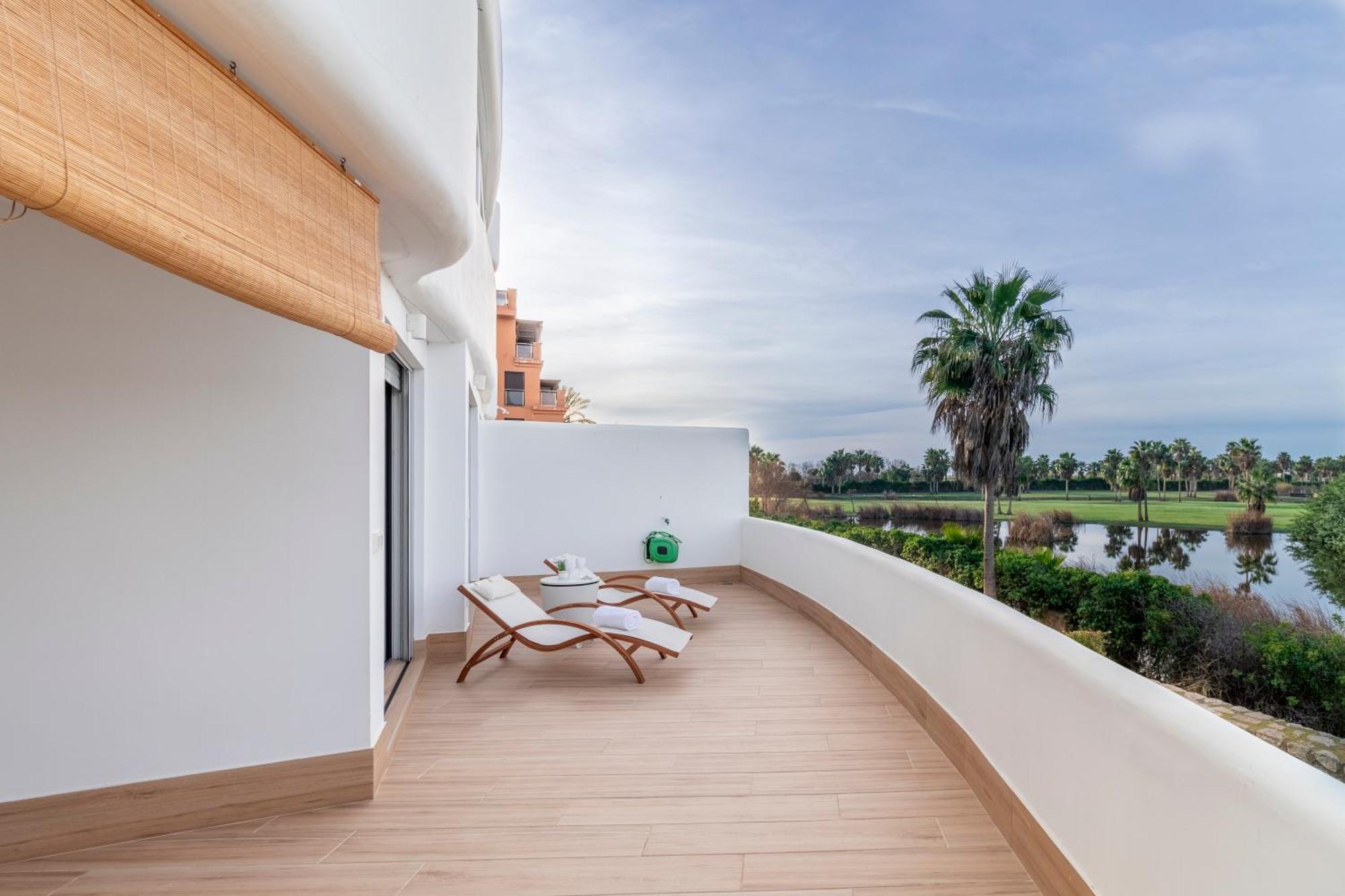 Rentitspain Apartamento Serena Terraza Con Vista A Golf Motril Exterior foto