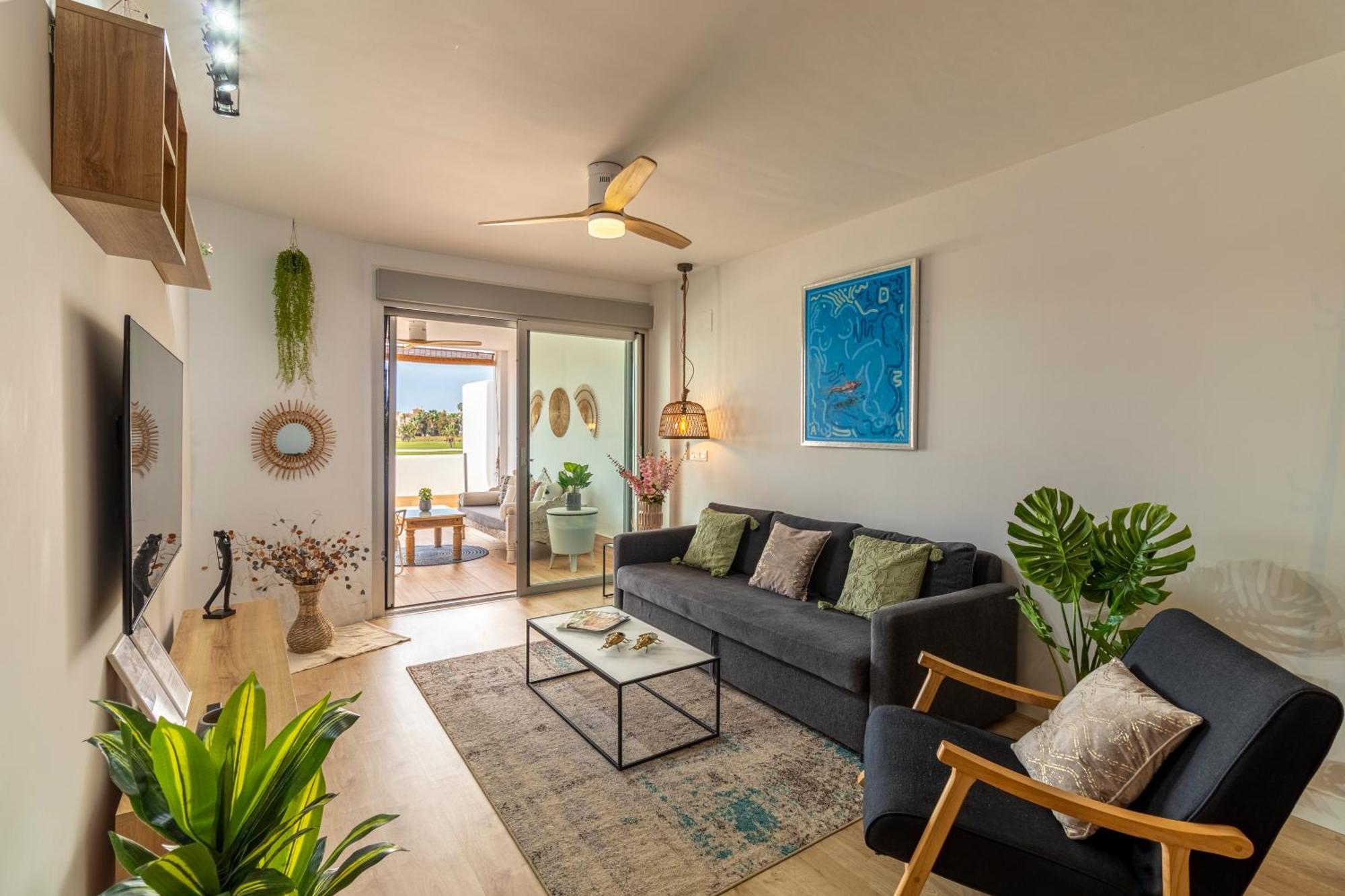 Rentitspain Apartamento Serena Terraza Con Vista A Golf Motril Exterior foto